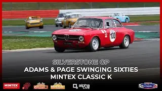 Silverstone GP Oct 2021: CSCC Race 2, Adams & Page Swinging Sixties, Mintex Classic K