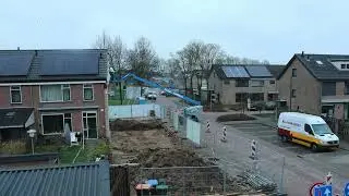 Timelapse bouw 3 nieuwe appartementen Fazantlaan (Beuningen
