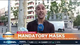 Spain makes wearing a mask compulsory for those over six years old
