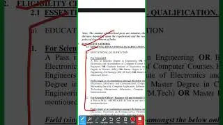 NIC Recruitment 2023 large vacancy!! #nic#scientific #technicalposts#vacancy #form #examination