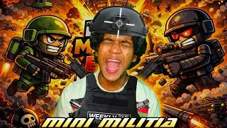 MINI MILITIA LONG MATCH | FUNNY MOMENTS & EPIC KILLS 🔥🎮 OBITO