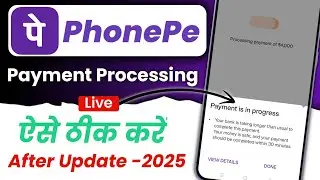 PhonePe Payment Processing Problem Kaise Thik Kre |How To Solve Payment Processing Problem Phonepe