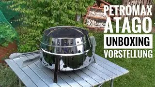 #27: Petromax Atago - Unboxing und Vorstellung des kompakten Grills, der auch eine Feuerschale ist
