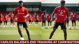 BALEBA SHINES IN INTENSE SECOND MAN UNITED TRAINING AT CARRINGTON AHEAD OF CITY DERBY!” ✅