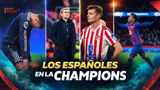 El Bar&ccedil;a salva al f&uacute;tbol espa&ntilde;ol en Champions | Noche negra para Madrid, Atleti y Athletic