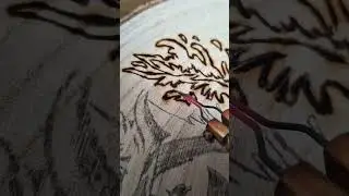 #pyrography #wooddesign #artwork #woodburning #artist