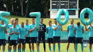 Captain Alex Brosque Pre-Central Coast Mariners