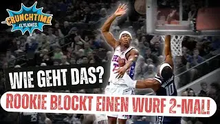 VJ Edgecombe blockt EINEN Wurf gleich 2-MAL! 🤯 | Crunchtime NBA Flylights