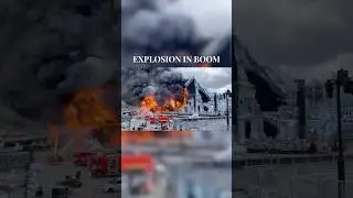 MASSIVE EXPLOSION: Tomorrowland Set Engulfed in Fiery Explosion in Boom, Belgium #belgium #boom