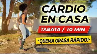 CARDIO INTENSO en CASA 🔥 Quema Grasa R&Aacute;PIDO | Entrenamiento Sin Gimnasio