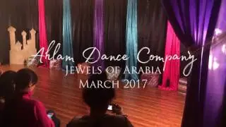 Ahlam Dance Company - Akhir el Leil Sword Dance at Jewels of Arabia March 2017