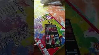 150 piece Art set unboxing #unboxingvideo