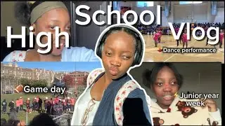 HIGH SCHOOL WEEK IN MY LIFE / Junior year 2025 / football 🏈/ dance 💃/ 