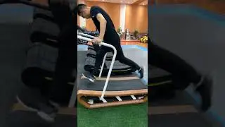 LAND fitness home-use curve manual treadmill
