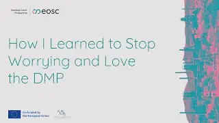 How I Learned to Stop Worrying and Love the DMP (Antonín Zita)