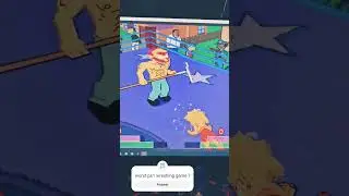 Is this the WORST ps1 wrestling game ? the Timpsons #shorts #short #thesimpsons #trending #retro