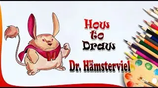 How to Draw Dr.Hamsterviel || Lilo & Stitch drawing || Easy drawing