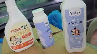 VetCo or Nanovet Flea & Tick Powder or spray for Pets #shopeehaul #ShopeeLagiMurah #ShopeeMY 