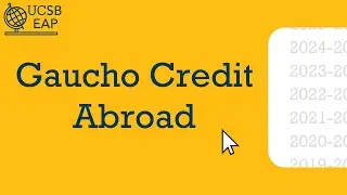 Gaucho Credit Abroad - Now Revamped!
