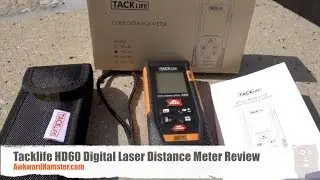 Tacklife HD60 Digital Laser Distance Meter Review