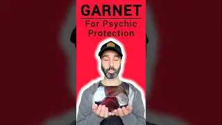 GARNET Crystals For Psychic Protection: Protection Stone Benefits #crystalhealing