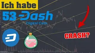 Ich habe 53 DASH Coins! Bitcoin crash? SLP, WOOF Investieren in Krypto 🤑