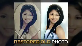 Restore Old Damage Photo in Photoshop