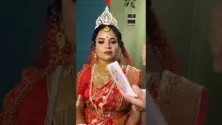 My Dream look 🧿🥰#weddingday #viralvloggingvideo #banglavlogs #bengalibridelook