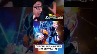 (DLC 4) GOKU & VEGETA DUO GAMEPLAY! - Dragon Ball Sparking Zero Trailer Reaction
