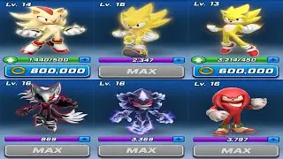 Sonic Forces Speed Battle - All Super Characters vs All Challenger - 68 Characters Unlocked Gameplay