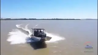 Kinocean 22FT Welding Aluminum New Landing Craft Fishing Work Boat, Speed Boat, Boat