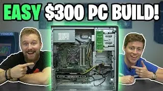 $300 GAMING PC - EASY to BUILD 2019