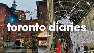 Living in Toronto Diaries| markets, friends & cafes, photoshoots, trips, new years| archives vlog