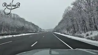 Уезжаю из Мэриленда в Массачусетс - Автопутешествие на север, впереди зимняя погода #мэриленд #снег