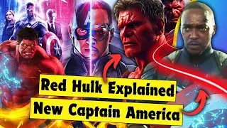 MCU Red Hulk Origin Explained | Captain America Brave New World Trailer Explain | Vicky Bhaukaal
