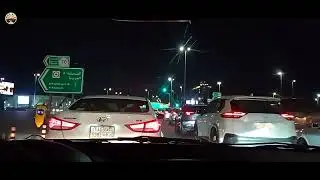 Jeddah Driving | Aziz Mall | Night Driving in Jeddah | Saudi Arabia City | Ep - 34