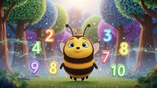 Counting 1 to 10 for Toddlers! 🍎 Easy & Fun Learning Video with Baby Bee 🐝