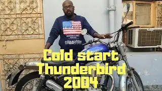 Royal Enfield Cold Start | Thunderbird AVL | Evil Monkey Den