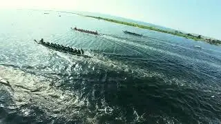 Jakarta International Dragon Boat Festival (JIDBF)2025 digelar di Beach Pool Ancol, Jakarta.