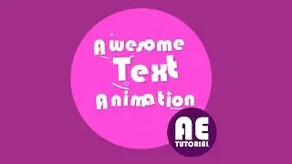 Awesome text animation - After Effects tutorial