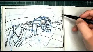 How to draw perspective like Itokazu Taiga