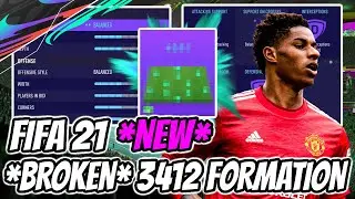 *AMAZING* UNNOTICED 3412 FORMATION POST PATCH FUT 21 | 3412 EXPLAINED!-CUSTOM TACTICS/INSTRUCTIONS!!
