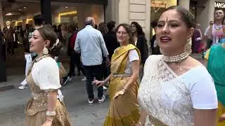 HARINAMA IN BARCELONA (SPAIN) 4K VIDEO