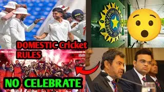 🚨 BIG CHANGES Coming 😯 To Domestic 🏏 Cricket in BCCI 🥷 Action On RCB Celebration !