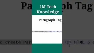 What Is Paragraph Tag।।How To Use Paragraph Tag।।Paragraph Tag In HTML।।Paragraph Tag Kaise Use Kre.