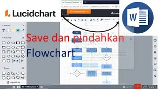 Tutorial Lucidchart #2: How to Save and Export Flowchart to Microsoft Word