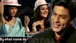 Shahrukh Khan Plays KBC With Preity Zinta And Rani Mukherjee | Funny Moments || Question Answers