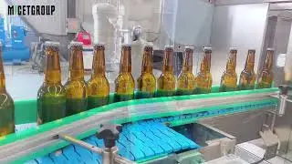 Automatic Bottle Filling Line for Beer & Beverage | High Efficiency Bottling System