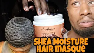 SCALP TO 360 WAVES BEEHIVE| SHEA MOISTURE CURL AND SHINE HAIR MASQUE