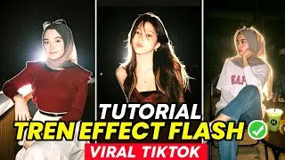TikTok Viral!! How to Edit Lofi Sunset Photos - Adding Light Behind the Photo